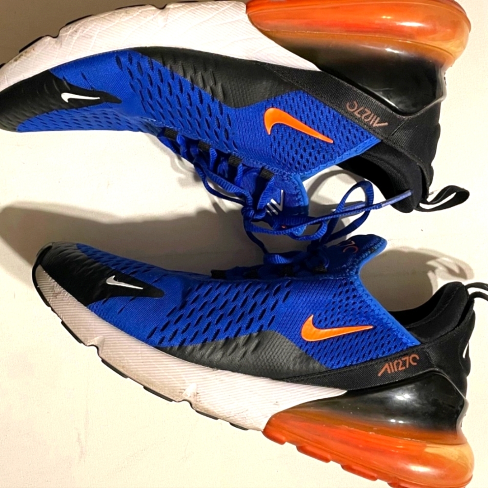 "Nike" Air Max 270 in Racer Blue, 9 mens (10.5 women's)